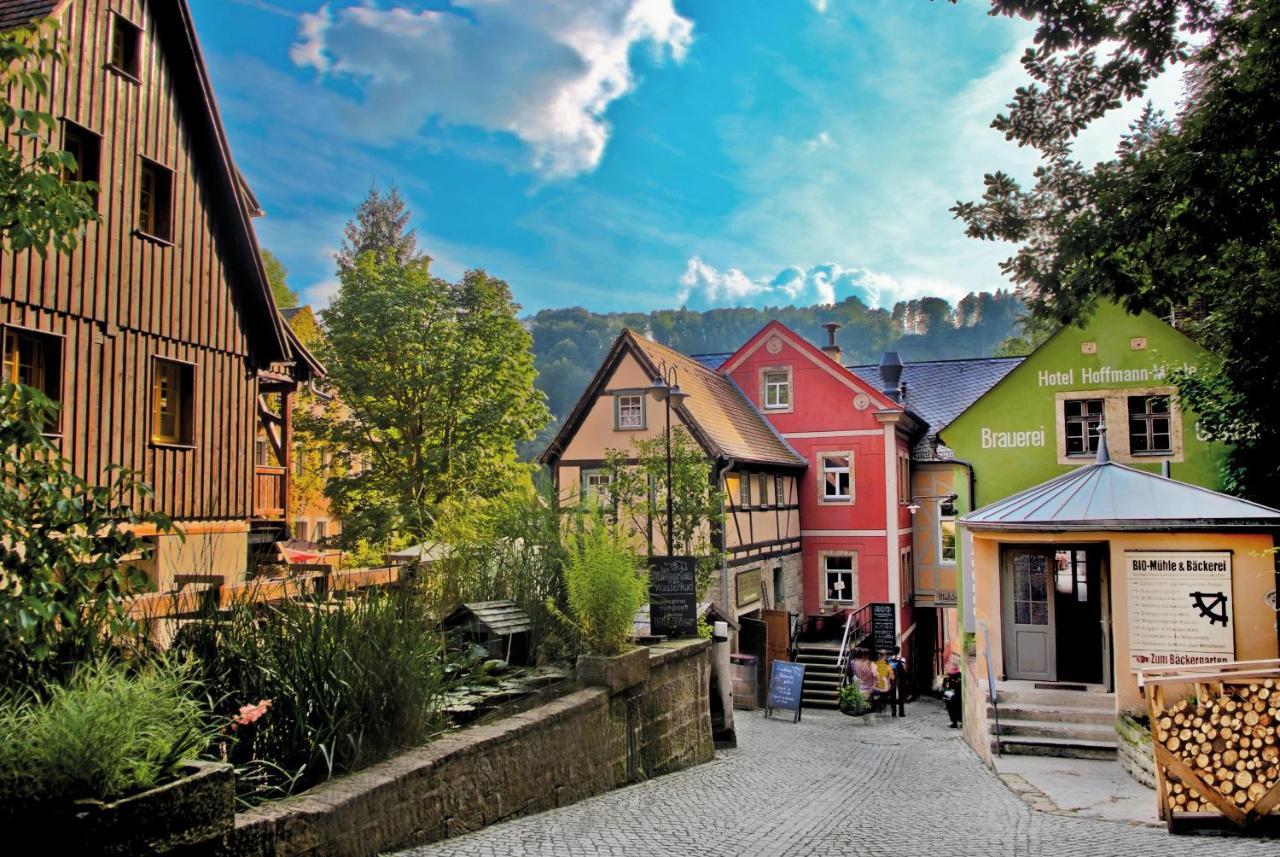 Bio- Und Nationalpark Refugium Schmilka Hotel บาดชานเดา ภายนอก รูปภาพ